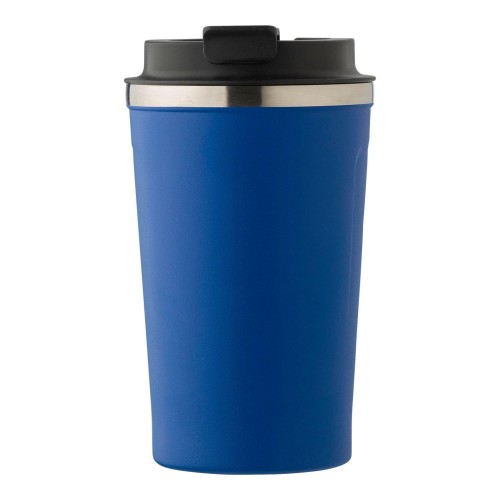 Stainless steel double-walled mug Sofia, blue