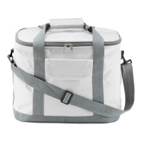 Polyester (420D) koeltas Juno, wit