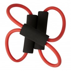 Rubber training strap Hammad, red