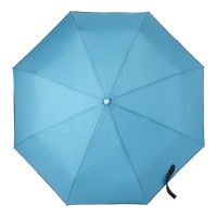Pongee paraplu Jamelia, lichtblauw
