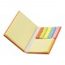 Cardboard holder with sticky notes Duke, blue