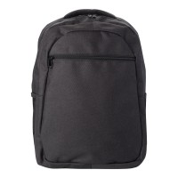 Polyester (600D) backpack Glynn, black