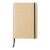 Gerecycled papieren notitieboek (A5) Gianni, zwart
