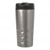 Stainless steel mug Lorraine, silver