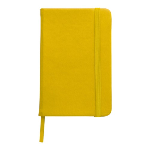 PU notebook Brigitta, yellow