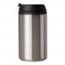 Stainless steel double walled cup Gisela, silver