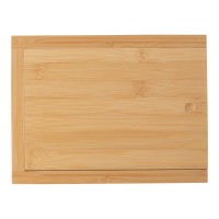 Bamboo cheese and wine set Patrick, brown