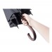 rPET polyester (170T) umbrella Barry, black