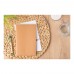 Notitieboek gewassen kraftpapier Johanna, bruin