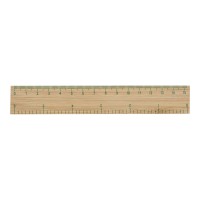 Bamboo ruler Greta, brown