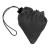 Polyester (210D) shopping bag Billie, black