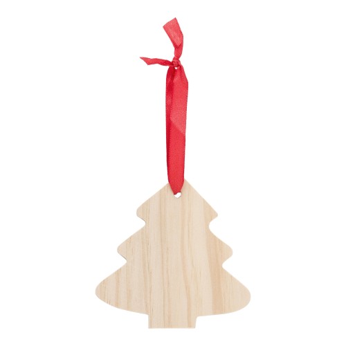 Weihnachtsbaumanhänger aus Holz Imani, Braun Weihnachtsbaumanhänger aus Holz Imani, Braun