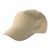 Katoenen pet Beau, khaki (écru)