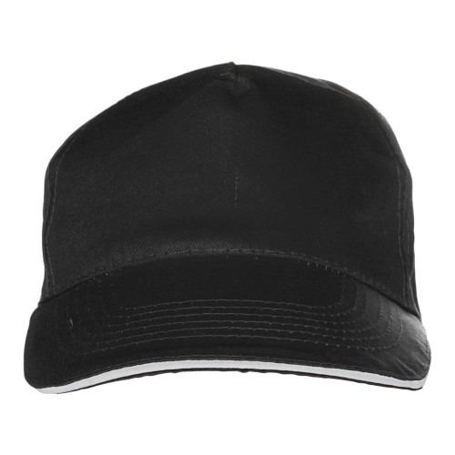 Baseball-Cap aus Baumwolle Beau, Schwarz