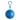 Poncho aus Kunststoff Pippa, Hellblau