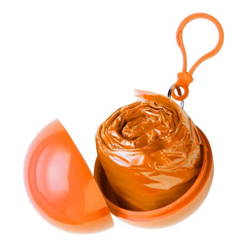 Poncho aus Kunststoff Pippa, Orange Poncho aus Kunststoff Pippa, Orange