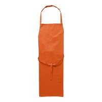 Polyester (200 gr/m²) apron Mindy, orange