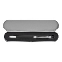 Aluminium balpen Thea, zwart