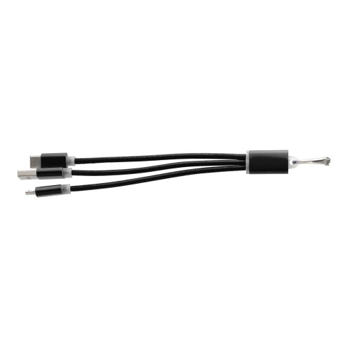 Aluminium alloy cable set Alvin, black Aluminium alloy cable set Alvin, black