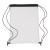 PVC drawstring backpack Kiki, black