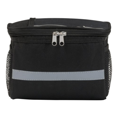 Polyester (600D) bicycle cooler bag Prisha, black