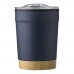 Stainless steel travel mug Sophia, navy