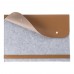 rPET felt laptop pouch Jonathan, light grey