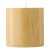 Bamboo candle Eli, brown