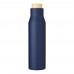 RVS dubbelwandige fles Christian, navy RVS dubbelwandige fles Christian, navy