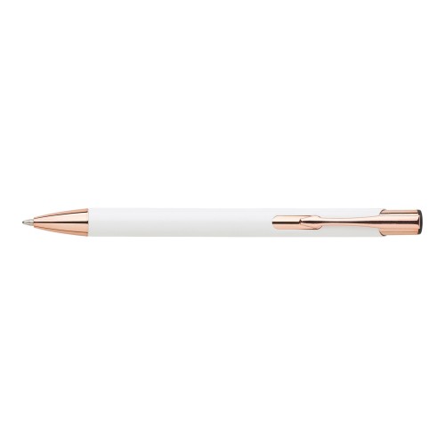 Aluminium balpen Alexander, wit