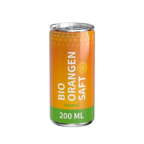 Bio Orangensaft, Fullbody (glänzend)