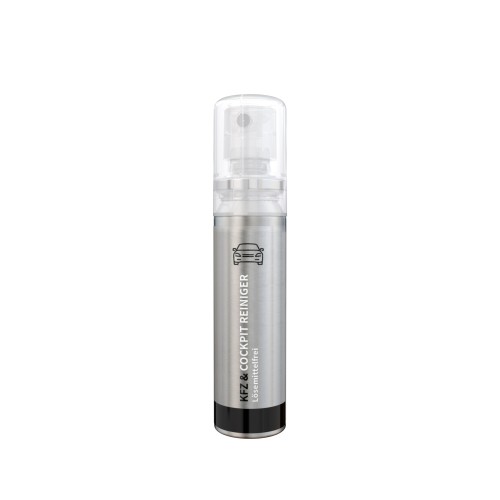 Kfz Cockpit-Reiniger. 20 ml, Body Label transparent
