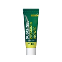Duschgel Rosmarin-Ingwer, 25 ml Tube