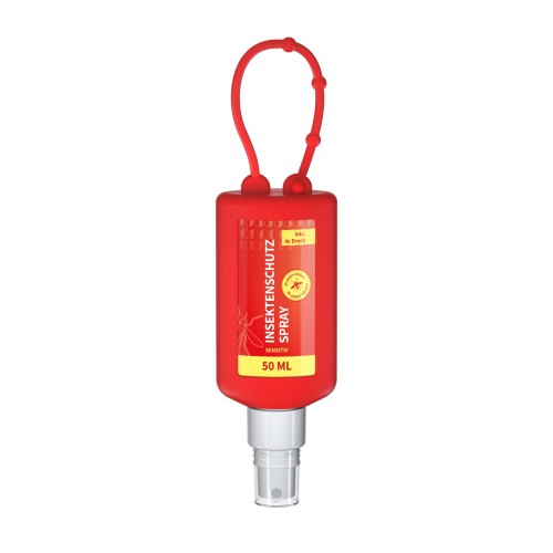 Insektenschutzspray (sensitiv). 50 ml Bumper rot, Body Label Insektenschutzspray (sensitiv). 50 ml Bumper rot, Body Label