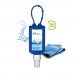 Kfz Cockpit-Reiniger. 50 ml Bumper blau, Body Label (R-PET)