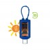 Sonnenmilch LSF 50 (sens.). 50 ml Bumper (blau), Body Label (R-PET)