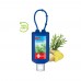Duschgel Rosmarin-Ingwer. 50 ml Bumper blau, Body Label (R-PET)