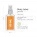 Handreinigungsspray. 50 ml, Body Label (R-PET)