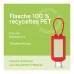 Handreinigungsgel. 50 ml Bumper rot, Body Label (R-PET)