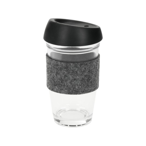 Glass coffee cup 