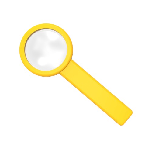 Magnifying glass with handle 