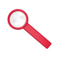 Magnifying glass with handle 