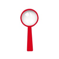 Magnifying glass with handle 