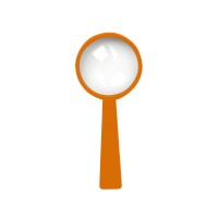 Magnifying glass with handle 