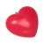 Plastic bauble “mini heart”, standard-red