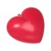 Plastic bauble “mini heart”, standard-red