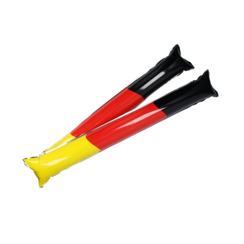 Noisemaking hose. self-inflating. 