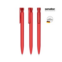 senator Liberty Soft Touch  Druckkugelschreiber, rot 186