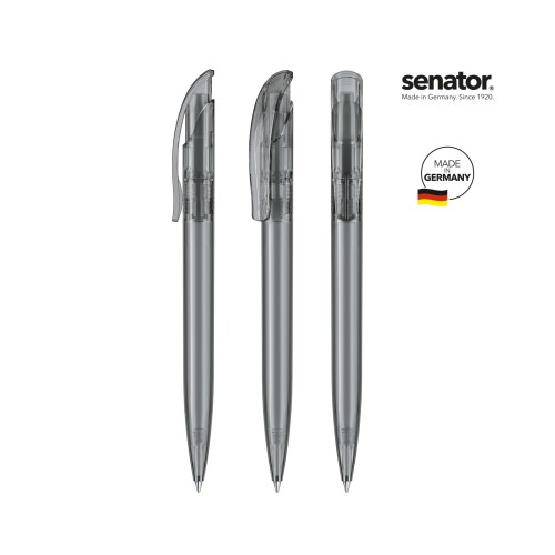 senator Challenger Clear  Druckkugelschreiber, gray Cool Gray 9