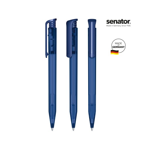 senator Super Hit Frosted Druckkugelschreiber, blue 2757 senator Super Hit Frosted Druckkugelschreiber, blue 2757